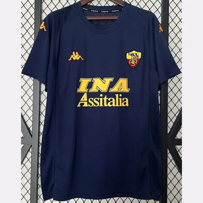 2000-2001 Roma - Camiseta RETRO - Tercera