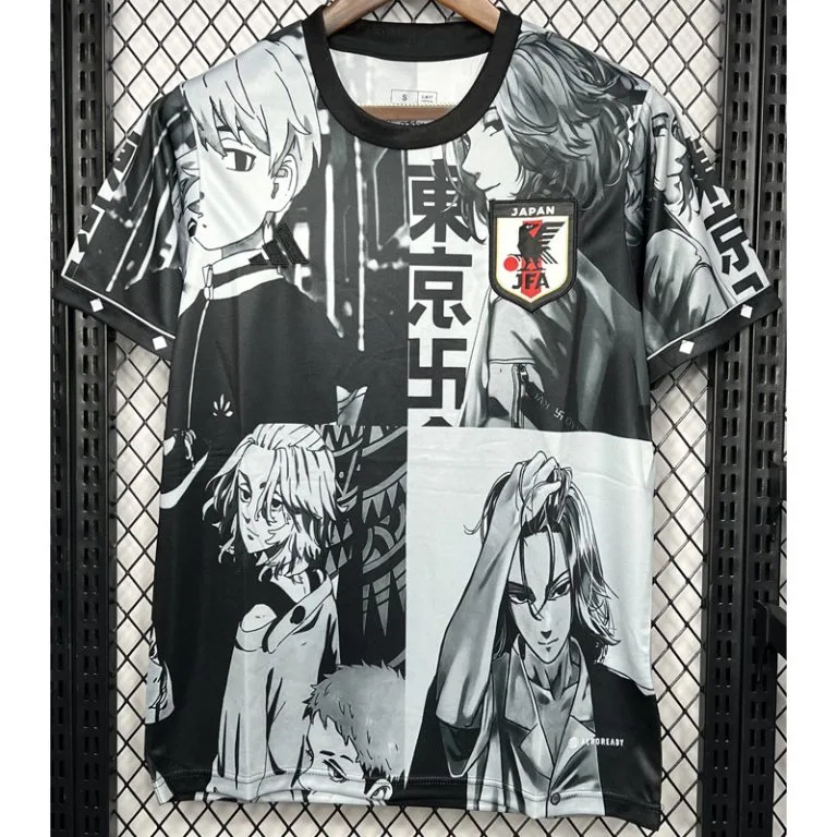 2024 Japón - Camiseta - Negro y Gris - Edición Especial Hincha