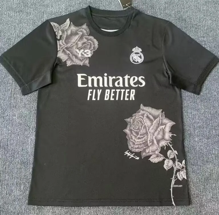 23-24 RMA - Camiseta Versión Hincha - Negro - Y-3