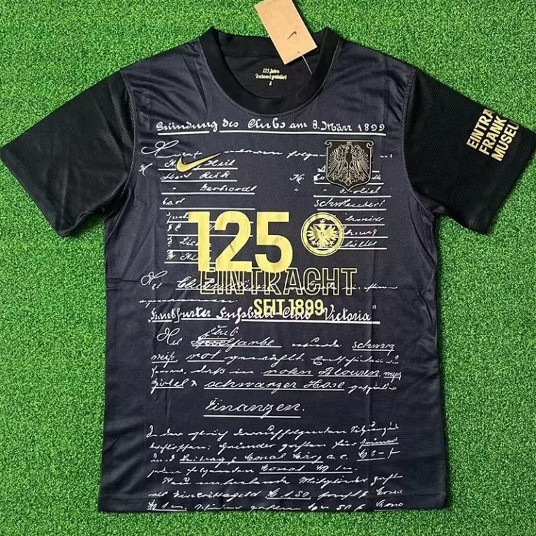 2024 Frankfurt - Camiseta - Negro - 125.º aniversario Hincha