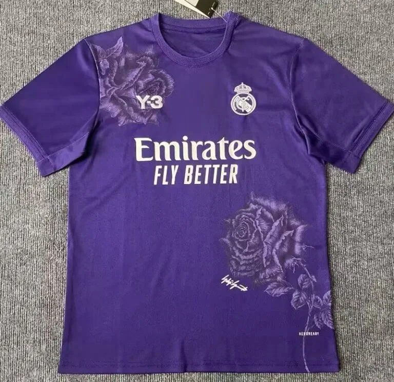 23-24 RMA - Camiseta Versión Hincha - Púrpura - Y-3