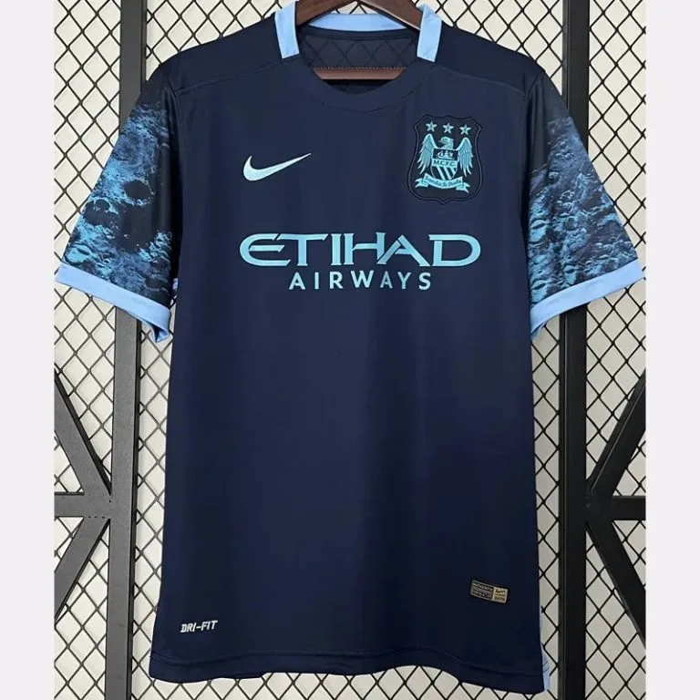 2015-2016 Man City - Camiseta RETRO - Suplente