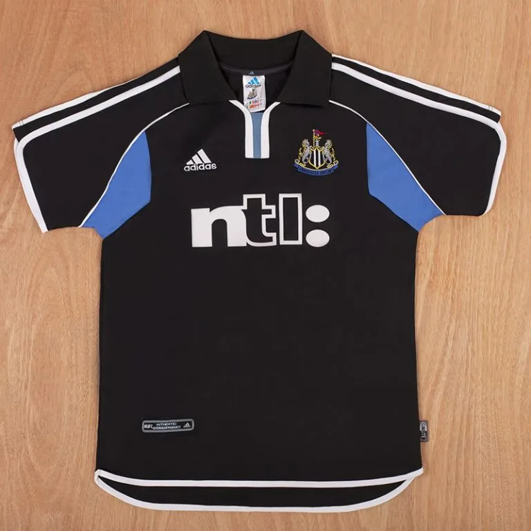 2001-2002 Newcastle - Camiseta RETRO - Suplente