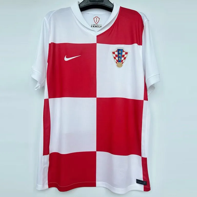 24-25 Croacia - Camiseta Versión Hincha - Titular