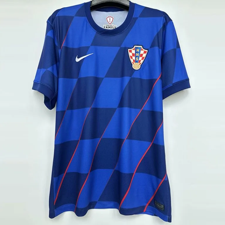 24-25 Croacia - Camiseta Versión Hincha - Suplente