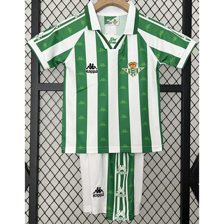 1995-1997 Real Betis - Camiseta Infantil RETRO - Titular