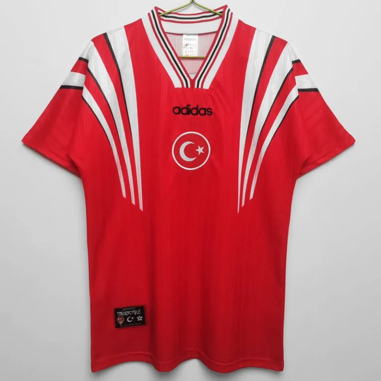 1996 Turquía - Camiseta RETRO - Rojo