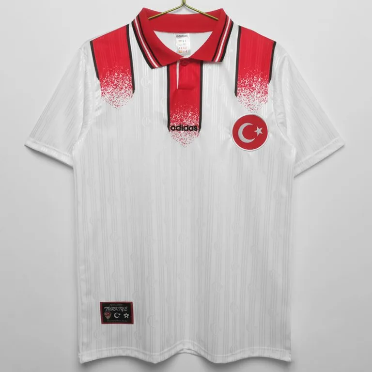 1996 Turquía - Camiseta RETRO - Blanco