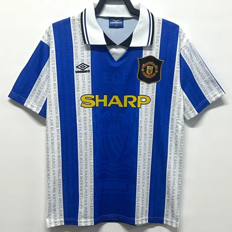 1994-1996 Man Utd - Camiseta RETRO - Suplente