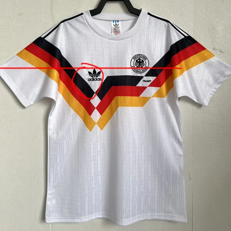 1990 Alemania - Camiseta RETRO - Titular - Blanco
