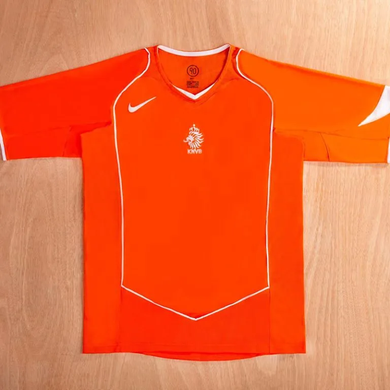 2004 Países Bajos - Camiseta RETRO - Titular