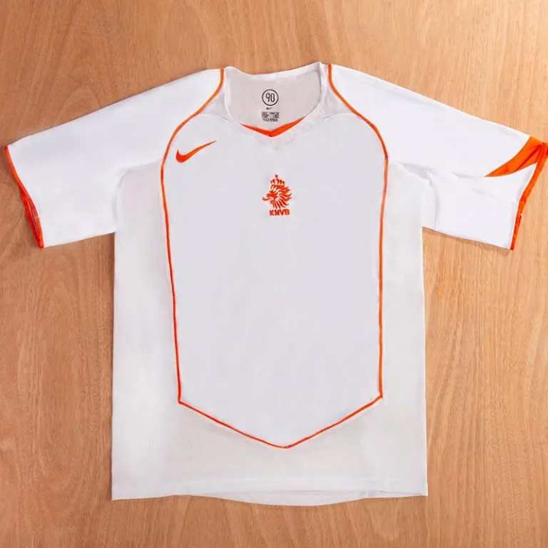 2004 Países Bajos - Camiseta RETRO - Suplente