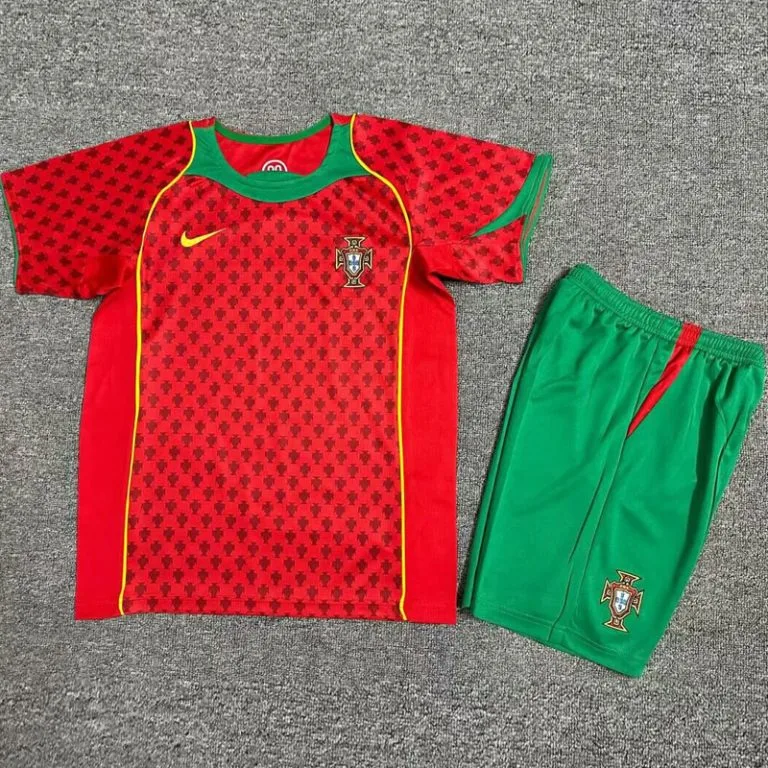 2004 Portugal - Camiseta Infantil RETRO - Titular