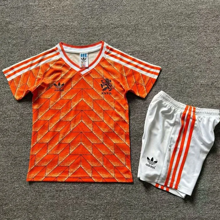 1988 Países Bajos - Camiseta Infantil RETRO - Titular