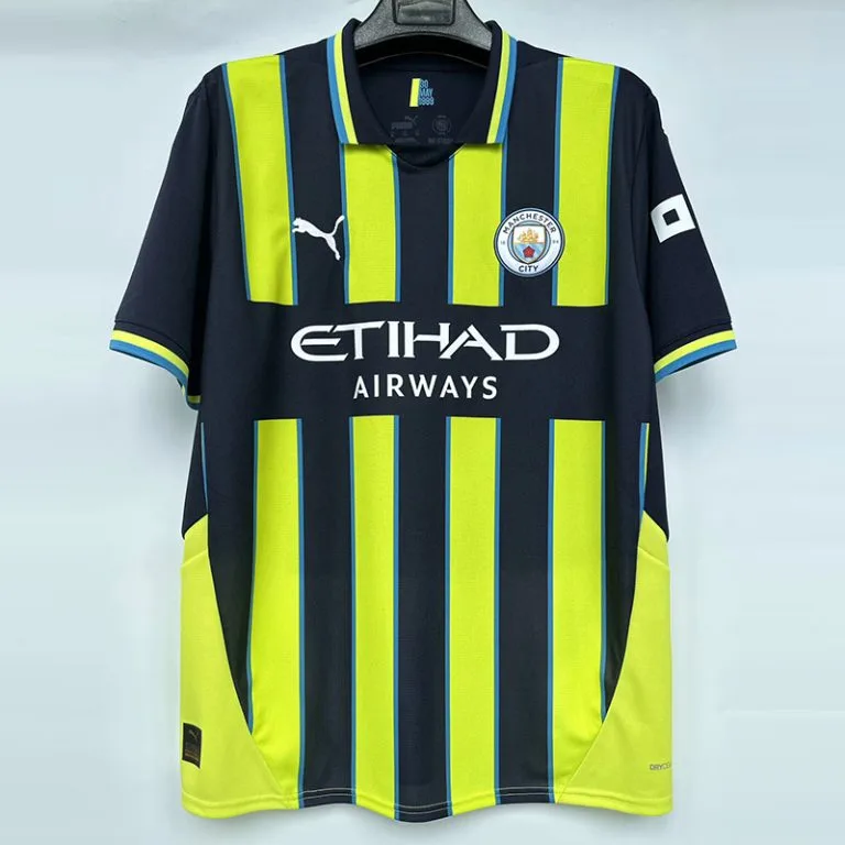 24-25 Man City - Camiseta Versión Hincha - Suplente