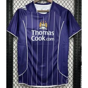 2007-2008 Man City - Camiseta RETRO - Suplente