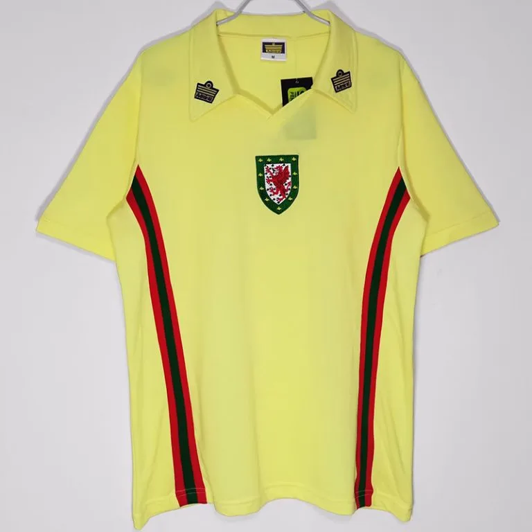 1976-1979 Gales - Camiseta RETRO - Suplente