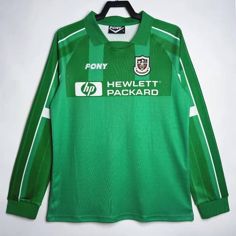 1997-1999 TOT - Camiseta Arquero RETRO - Verde - Manga larga
