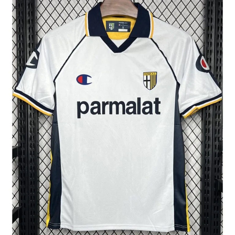2003-2004 Parma - Camiseta RETRO - Suplente