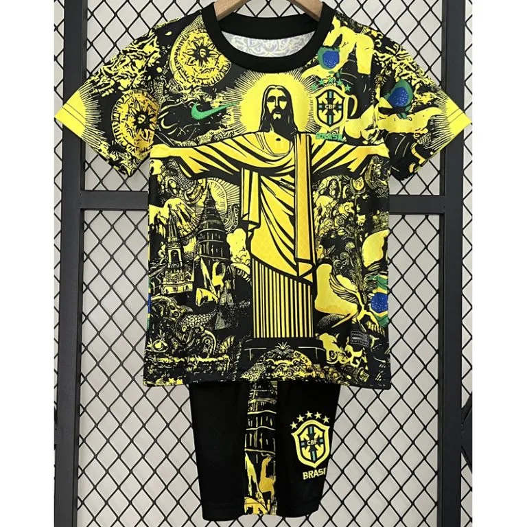 24-25 Brasil - Camiseta Infantil - Amarillo - Edición especial
