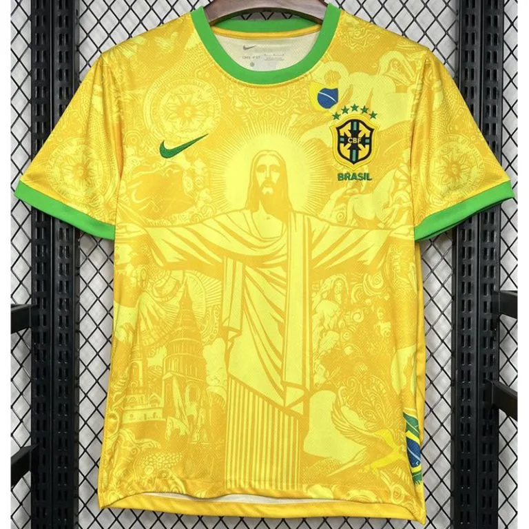 24-25 Brasil - Camiseta Entrenamiento - Amarillo - Edición especial