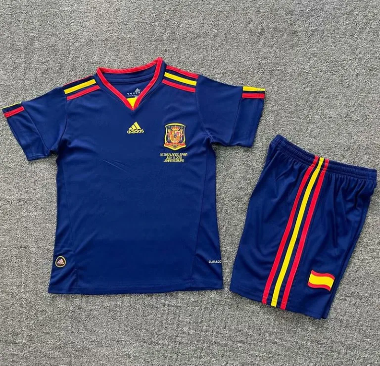 2010 España - Camiseta Infantil RETRO - Suplente