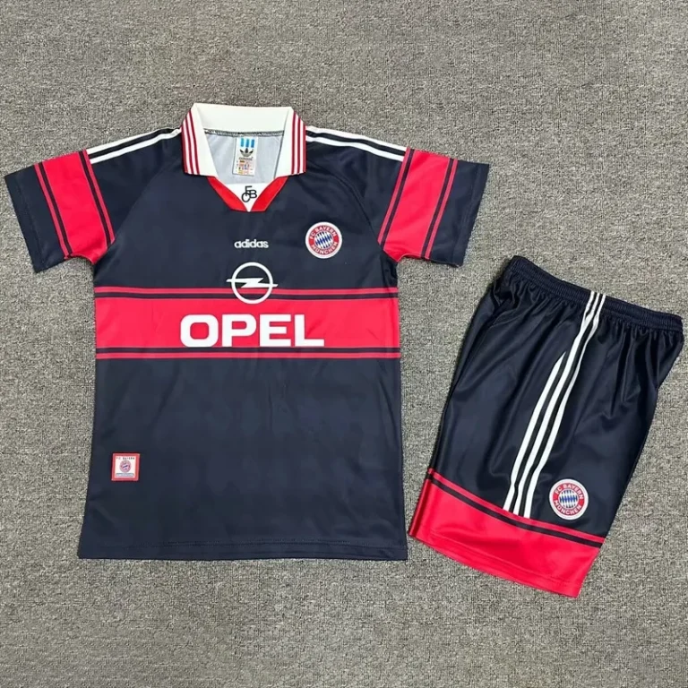 1997-1999 Bayern - Camiseta Infantil RETRO - Titular