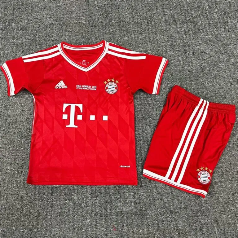 2013-2014 Bayern - Camiseta Infantil RETRO - Titular
