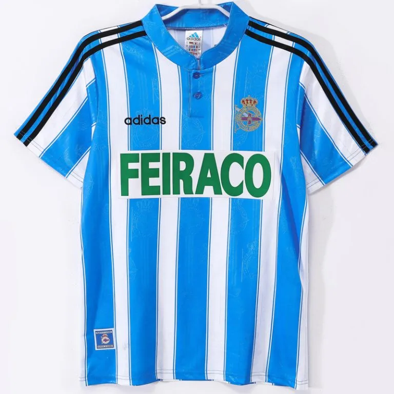 1997-1998 La Coruña - Camiseta RETRO - Titular