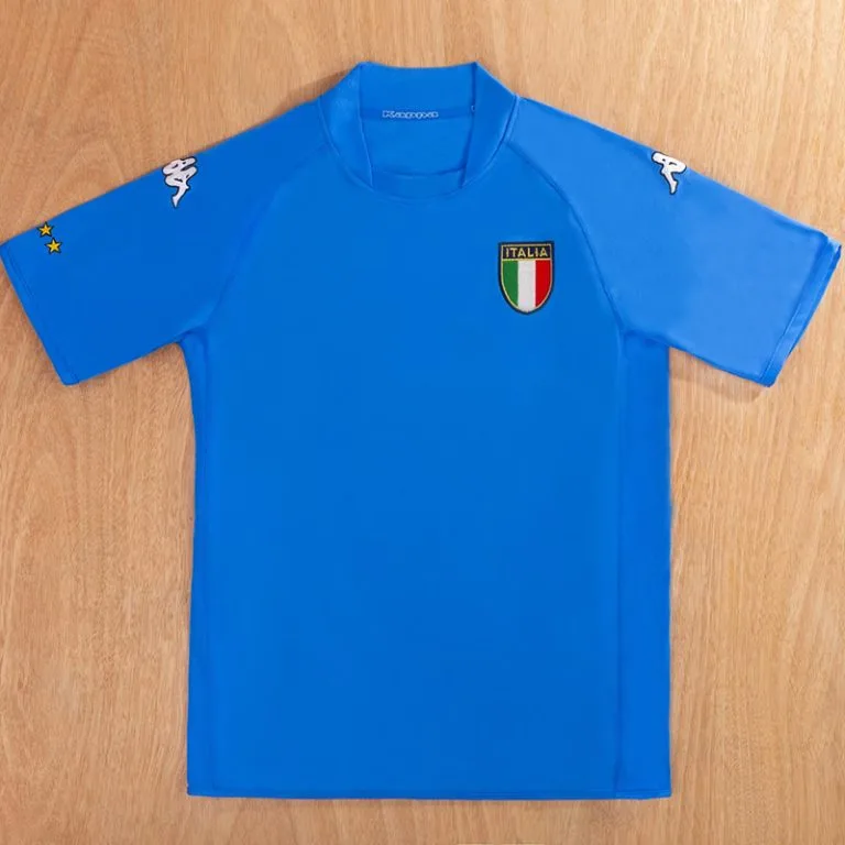 2002 Italia - Camiseta RETRO - Titular