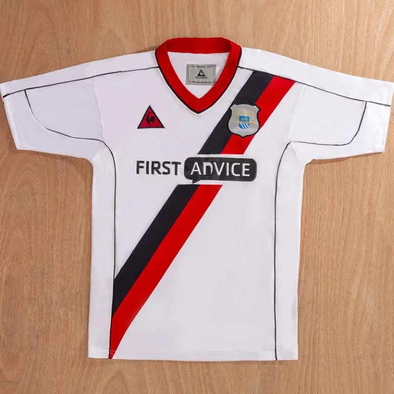 2002-2003 Man City - Camiseta RETRO - Suplente