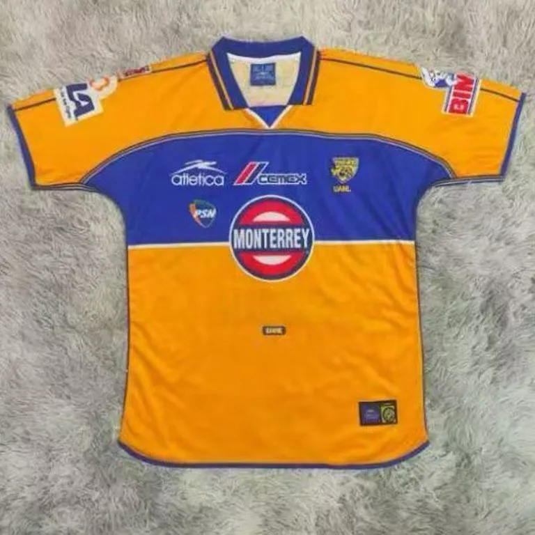 2001-2002 Tigres UANL - Camiseta RETRO - Titular