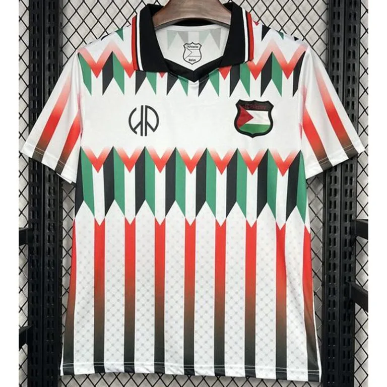 Palestina FC - Camiseta RETRO - Rojo y Blanco