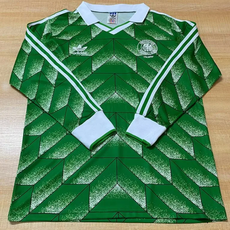 1990 Alemania - Camiseta RETRO - Suplente - Manga larga
