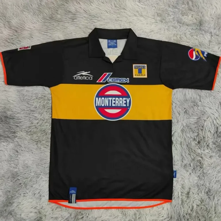 2003-2004 Tigres UANL - Camiseta RETRO - Negro