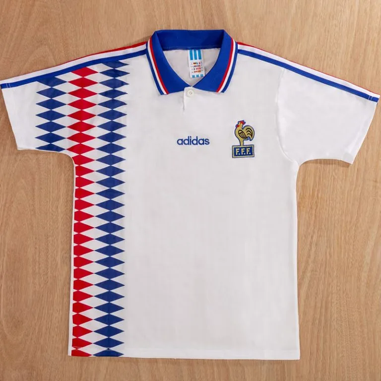 1994-1995 Francia - Camiseta RETRO - Suplente