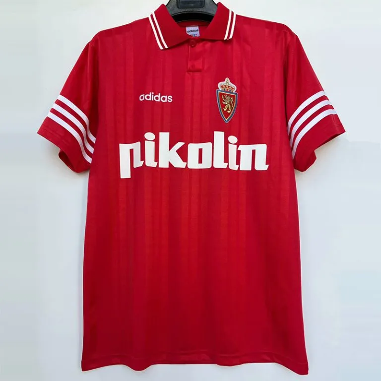 1995-1996 Zaragoza - Camiseta RETRO - Suplente