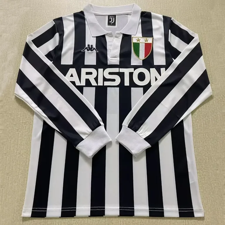 1984-1985 JUV - Camiseta RETRO - Titular - Manga larga