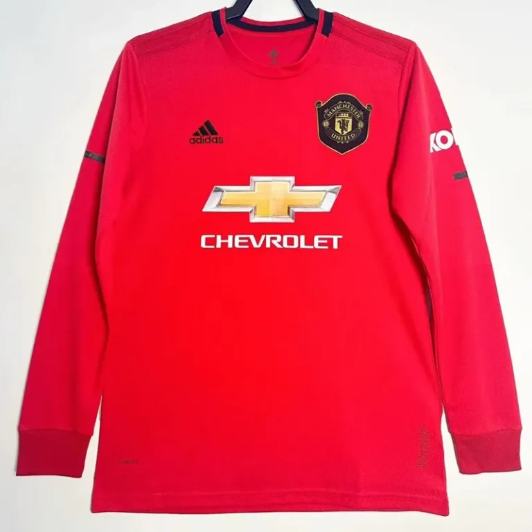 2019-2020 Man Utd - Camiseta RETRO - Titular - Manga larga