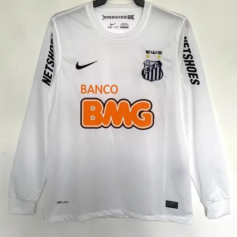 2012-2013 Santos FC - Camiseta RETRO - Titular - Manga larga