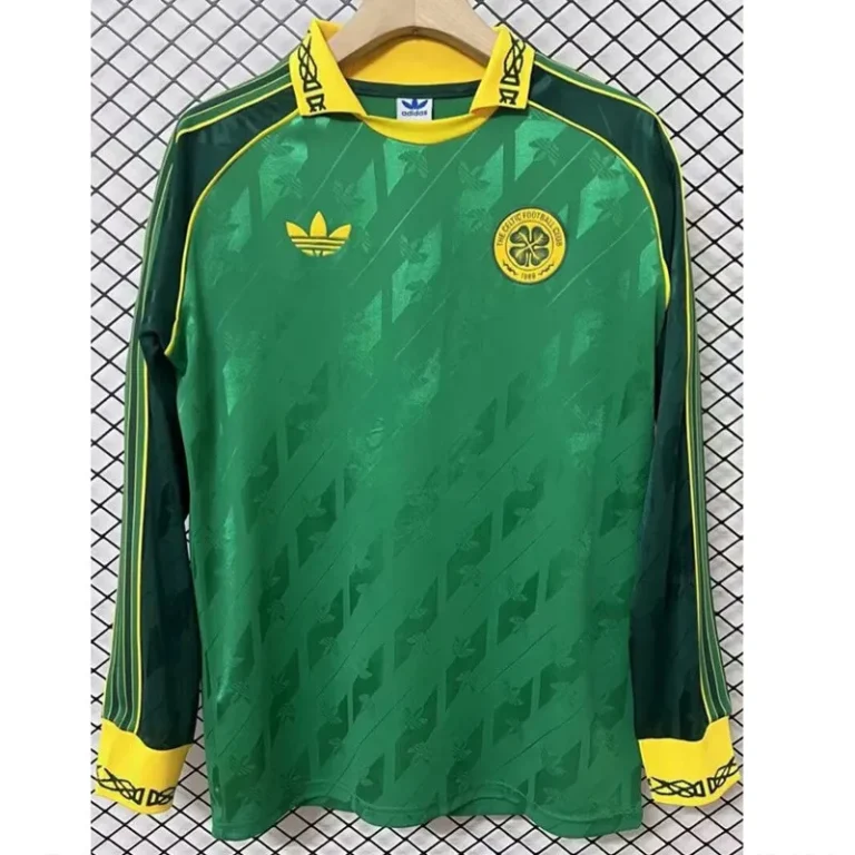 24-25 Celtic - Camiseta - Verde - Manga larga - Edición Retro Especial