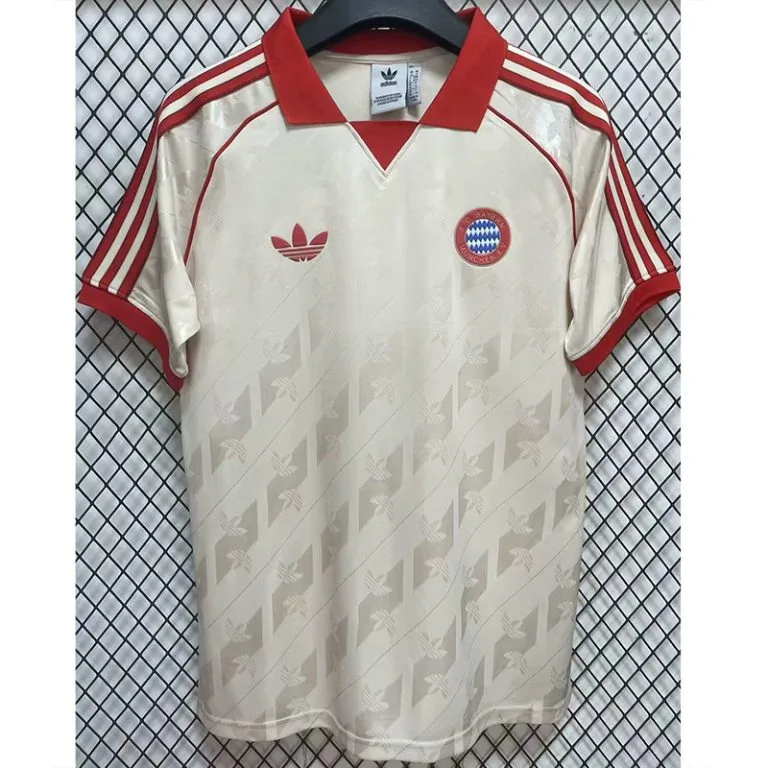 24-25 Bayern - Camiseta - Amarillo - Edición Retro Especial Hincha