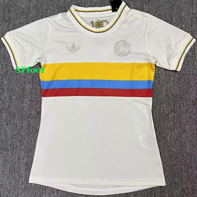 2024 Colombia - Camiseta Versión Mujer - 100.º aniversario