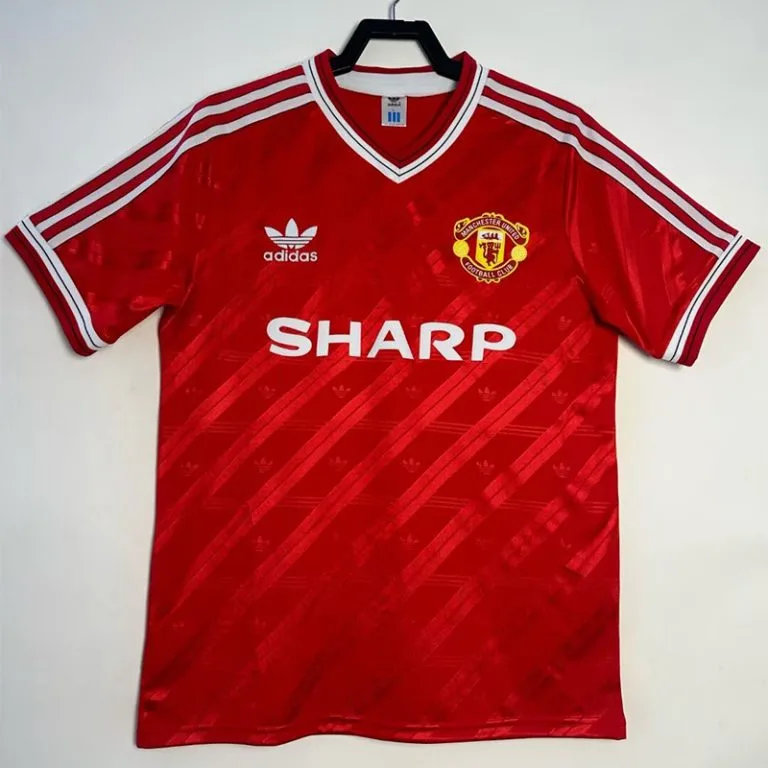 1986-1988 Man Utd - Camiseta RETRO - Titular