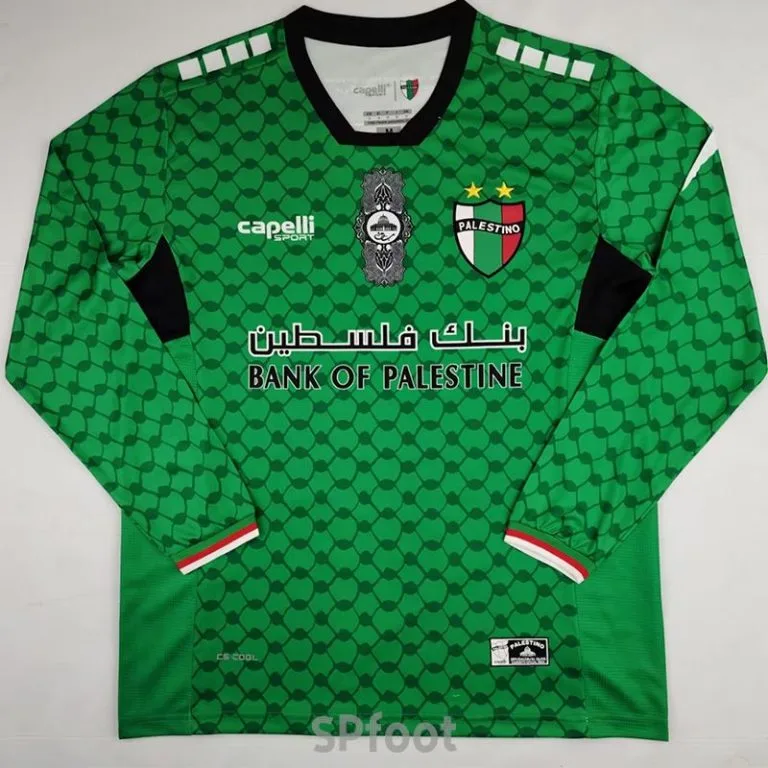 24-25 Deportivo Palestino - Camiseta - Verde - Manga larga