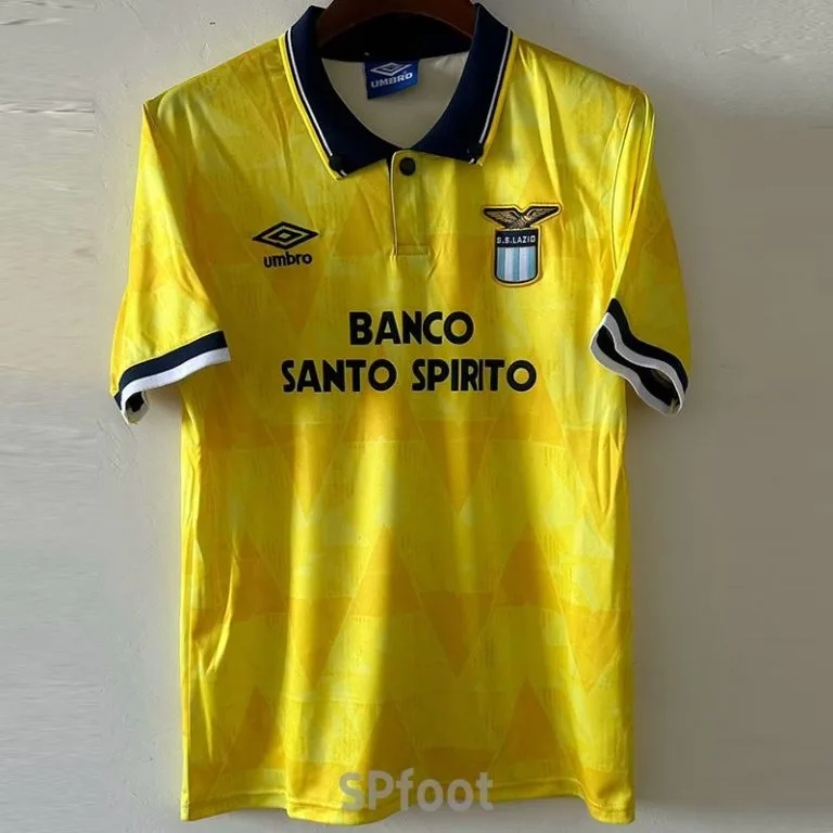 1991 Lazio - Camiseta RETRO - Suplente