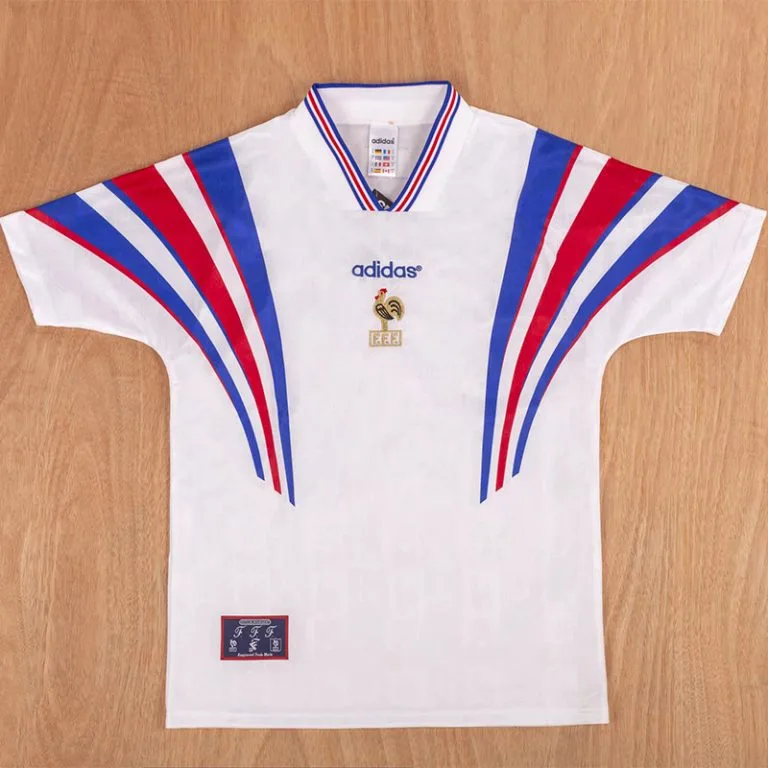 1996-1997 Francia - Camiseta RETRO - Suplente