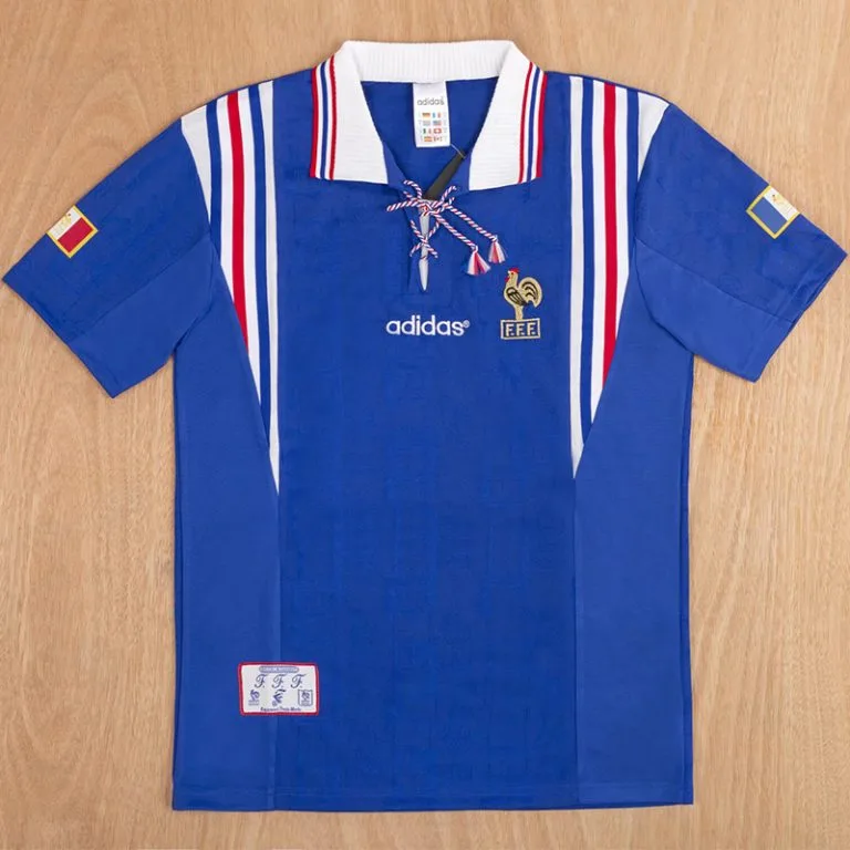 1996-1997 Francia - Camiseta RETRO - Titular
