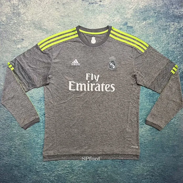 2015-2016 RMA - Camiseta RETRO - Suplente - Manga larga
