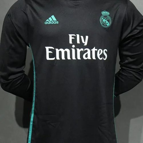 2017-2018 RMA - Camiseta RETRO - Suplente - Manga larga - Versión Jugador
